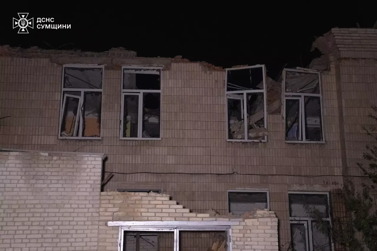 Вище професійне училище будівництва і дизайну на Охтирській, 28 після атаки дронів 11 вересня 2025 року