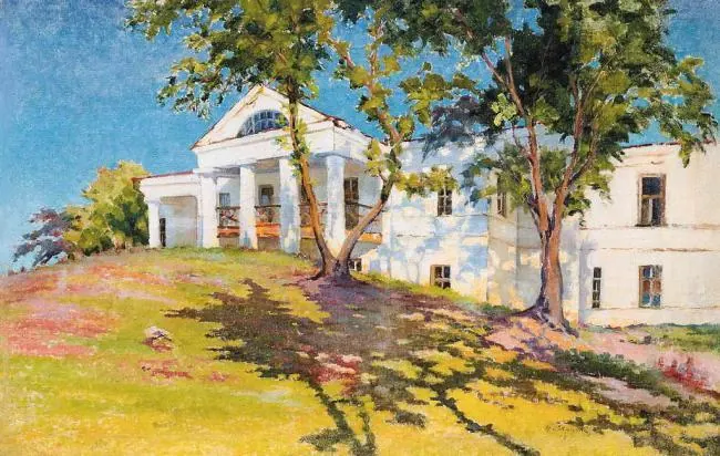 Никанор Онацький, «Садиба», 1919 рік — картина засновника художнього музею