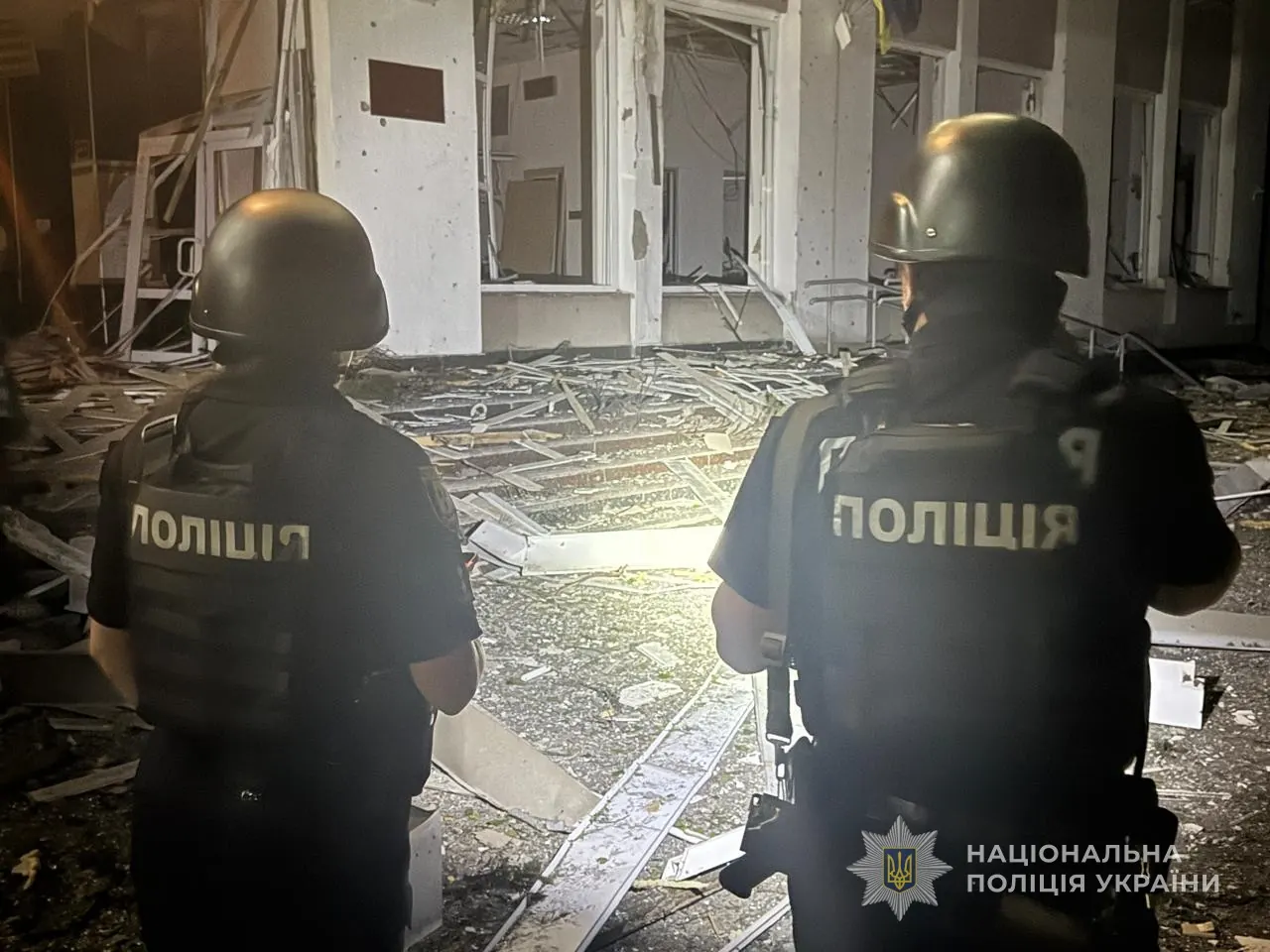 Корпус «Н» СумДУ після удару в ніч на 18 серпня 2025 року